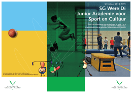 SG Were Di Junior Academie voor Sport en Cultuur