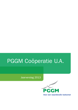 PGGM Co&ouml;peratie U.A.