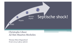 Septische shock!