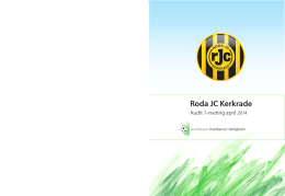 "Audit Roda JC Kerkrade (1-meting)" PDF document