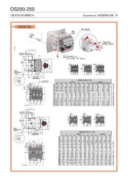 Switch fuses OS200…250 (English - pdf - Instruction)