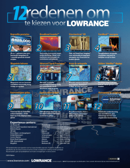 Lowrance catalogus 2014