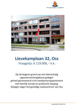 Lievekamplaan 32, Oss