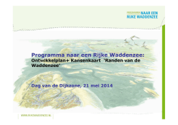 Ontwikkelplan Randen vd Waddenzee, Dijkzone Dag, 21-05