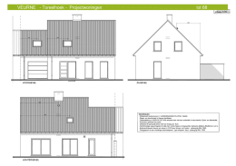- Rechthoekige capucinegoten in zink met rechte haken en