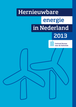 Hernieuwbare Energie in Nederland 2013