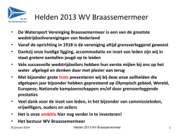Helden 2013 WV Braassemermeer