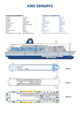 KING SEAWAYS - DFDS Seaways