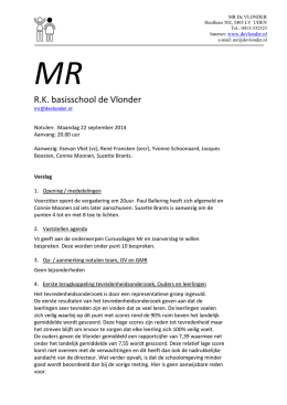 MR verslag 22-09-2014