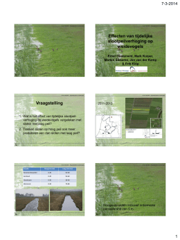 Presentatie Ernst Oosterveld
