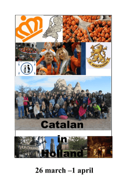 Catalan in Holland