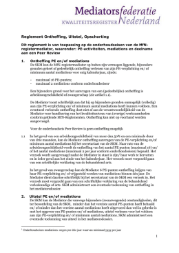 1 Reglement Ontheffing, Uitstel, Opschorting - MfN