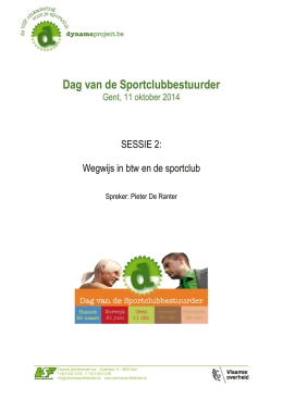 Presentatie - Dynamo Project