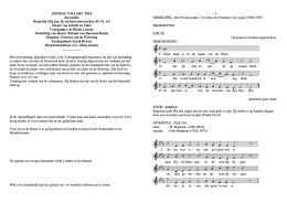 1 Al - les wat o - ver ons ge-schre-ven is gaat Gij vol