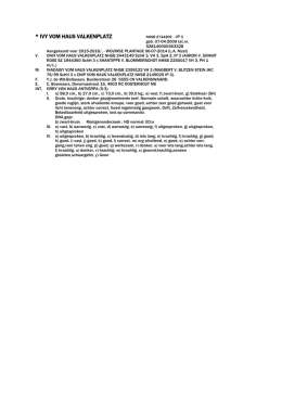 * IVY VOM HAUS VALKENPLATZ