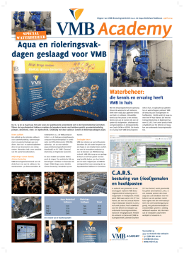 VMB Academy - Special Waterbeheer