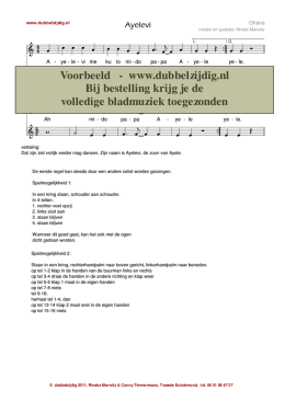 Voorbeeld - www.dubbelzijdig.nl Bij bestelling krijg je de volledige