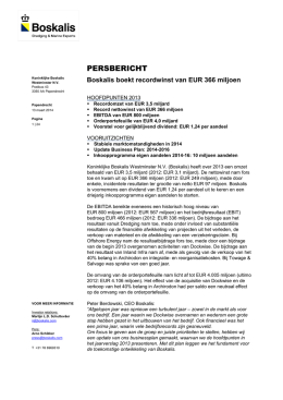 PERSBERICHT