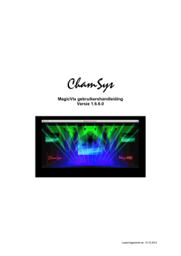 ChamSys - Audio Visual Lighting