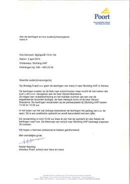 Poort - Het Baken