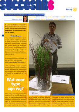 weekbericht 08-10-2014