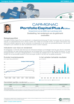 CARMIGNAC Portfolio Capital Plus A EUR acc