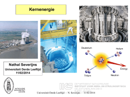 Kernenergie - Alumni KU Leuven