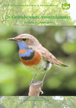zomernummer van de Groenbewuste Amsterdammer (GBA)