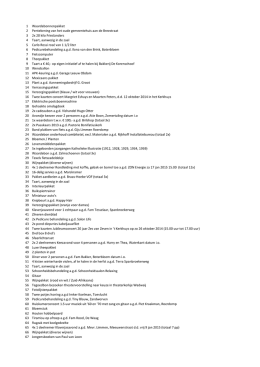 1 Waardebonnenpakket 2 Pentekening van het