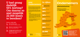 onze publiciteitsmogelijkheden
