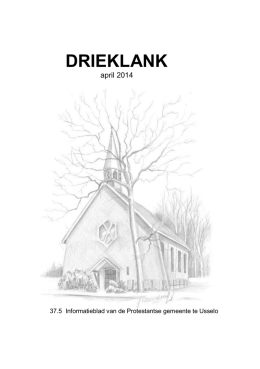 DRIEKLANK - Protestantsekerk.net