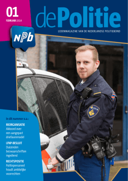Werk en inkomen algemeen - Nederlandse Politiebond.nl