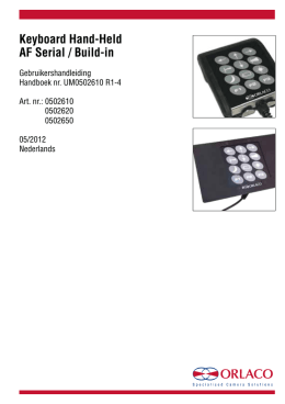 Keyboard Hand-Held AF Serial / Build-in