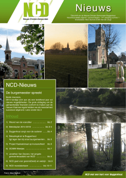 Nieuws - NCD Buggenhout