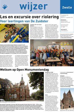 Les en excursie over riolering