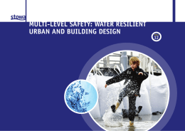 multivlevel safety: water resilient urban and building