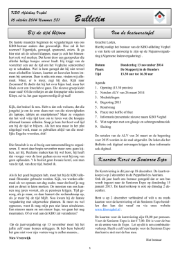 Bulletin 381 oktober 2014 - KBO