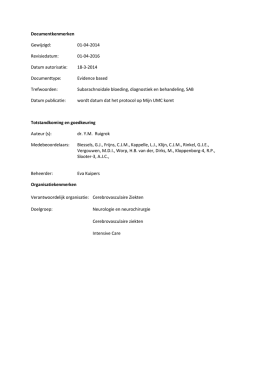 01-04-2014 Revisiedatum - Strokenetwerk Midden