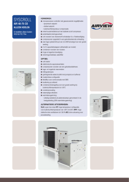 Productleaflet Chillers AIR 40-75 CO