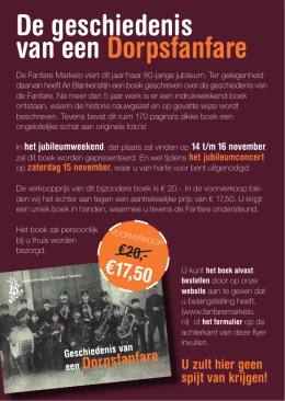 deze flyer - Maarkelsnieuws.nl