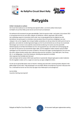 Rallygids - Circuit Short Rally