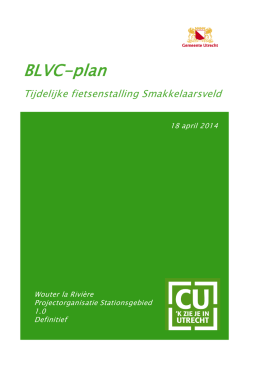 BLVC-plan - Bouwput Utrecht
