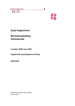 002811 rapport Zuyd hbo-ba Verloskunde