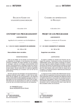 004 - La Chambre des repr&eacute;sentants de Belgique