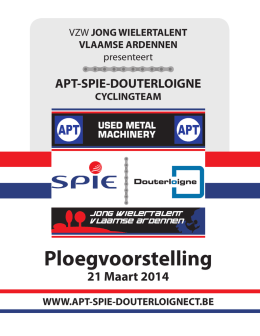 Persmap 2014 - APT-SPIE