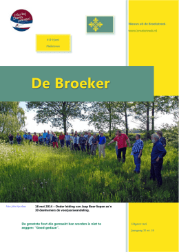 De Broeker - Broekstreek