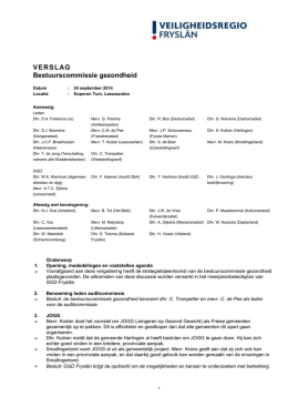 02_2 140924 verslag BC Gezondheid