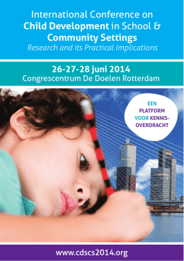 International Conference on Child Development in