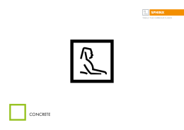 CONCRETE - Sphinx Tegels