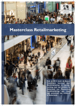 Masterclass Retailmarketing